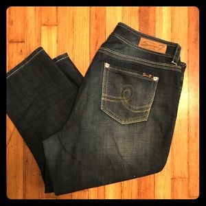 Seven crop jeans